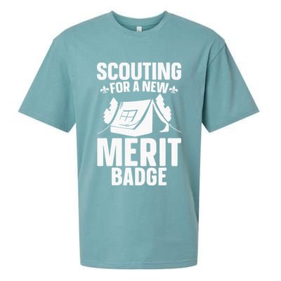 Scouting Merit Badge Wilderness Uniform Nature Scout Sueded Cloud Jersey T-Shirt