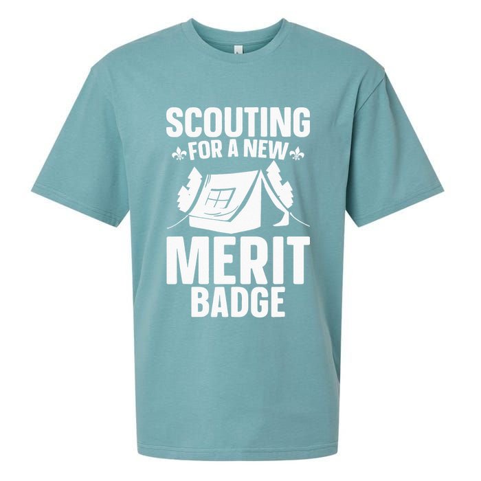 Scouting Merit Badge Wilderness Uniform Nature Scout Sueded Cloud Jersey T-Shirt