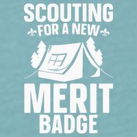 Scouting Merit Badge Wilderness Uniform Nature Scout Sueded Cloud Jersey T-Shirt