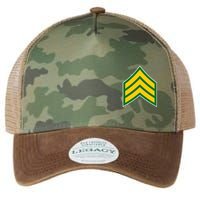 Sergeant Military Badge Legacy Tie Dye Trucker Hat