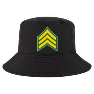 Sergeant Military Badge Cool Comfort Performance Bucket Hat