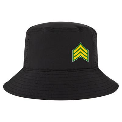Sergeant Military Badge Cool Comfort Performance Bucket Hat
