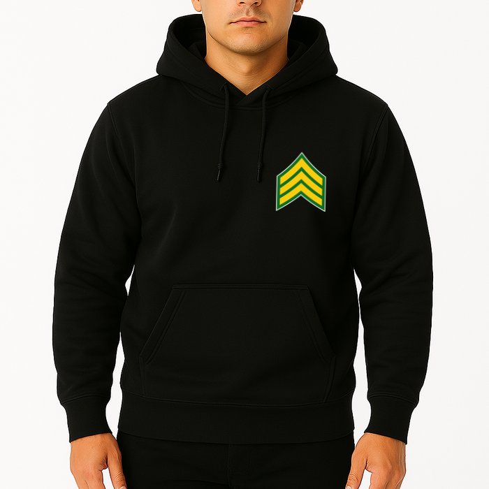 Sergeant Military Badge Hoodie