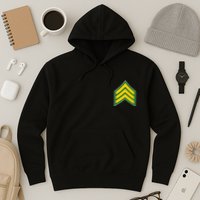 Sergeant Military Badge Hoodie