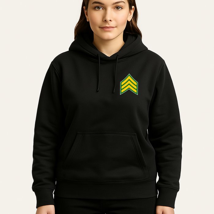 Sergeant Military Badge Hoodie