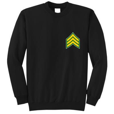 Sergeant Military Badge Sweatshirt