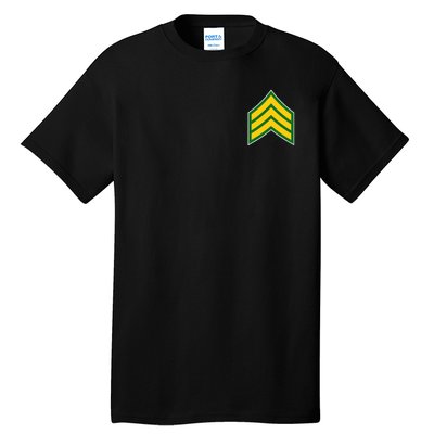 Sergeant Military Badge Tall T-Shirt