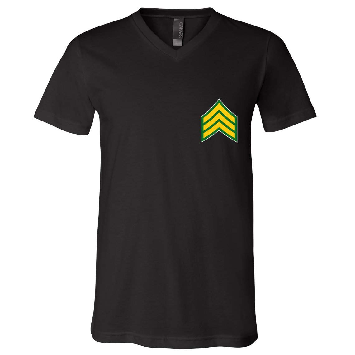 Sergeant Military Badge V-Neck T-Shirt