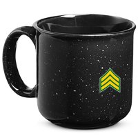 Sergeant Military Badge 15oz Campfire Ceramic Mug