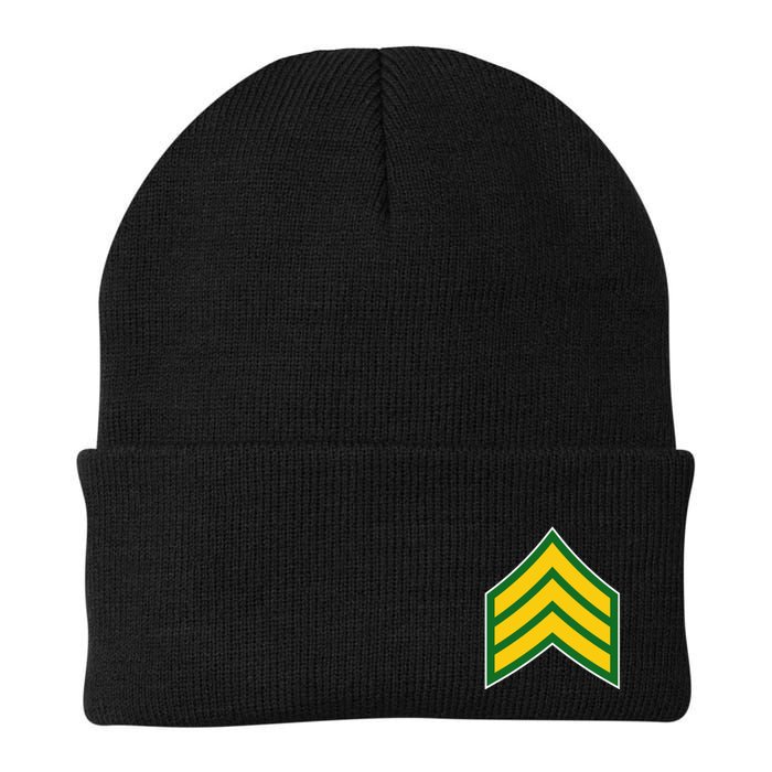 Sergeant Military Badge Beanie