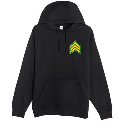 Sergeant Military Badge Premium Pullover Hoodie