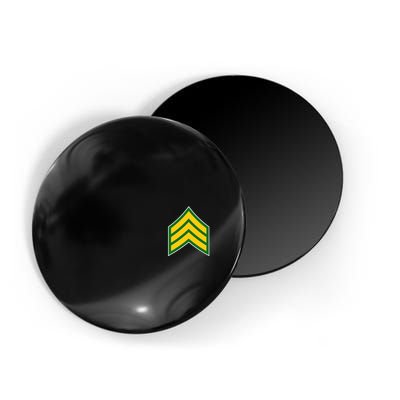 Sergeant Military Badge Magnet