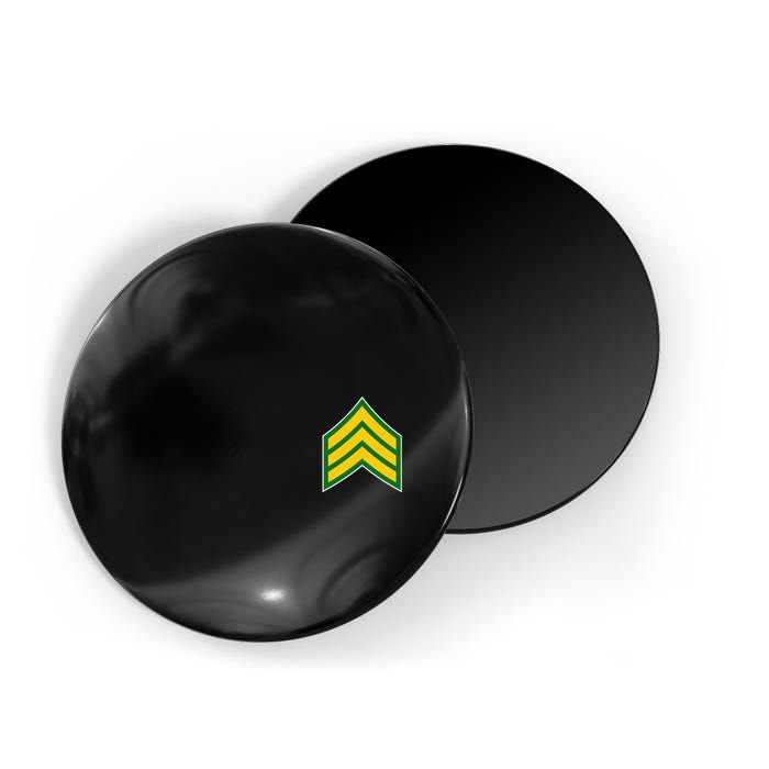 Sergeant Military Badge Magnet
