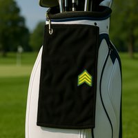 Sergeant Military Badge Golf Towel
