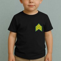 Sergeant Military Badge Toddler T-Shirt