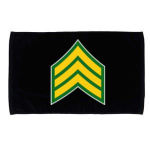 Sergeant Military Badge Microfiber Hand Towel