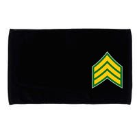 Sergeant Military Badge Microfiber Hand Towel