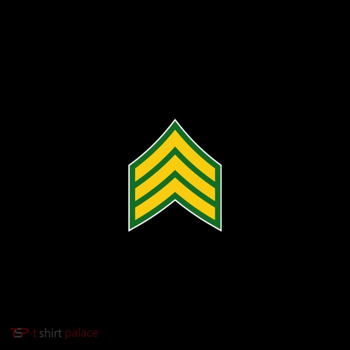 Sergeant Military Badge Kids T-Shirt