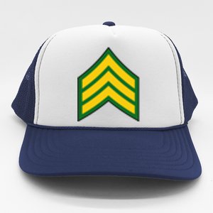 Sergeant Military Badge Trucker Hat