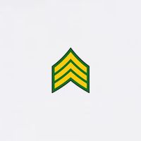 Sergeant Military Badge Garment-Dyed Sweatshirt