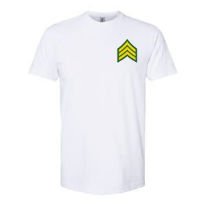 Sergeant Military Badge Softstyle® CVC T-Shirt