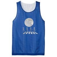 Skeleton Moon Band Tees Funny Rock Concert Halloween Graphic Mesh Reversible Basketball Jersey Tank