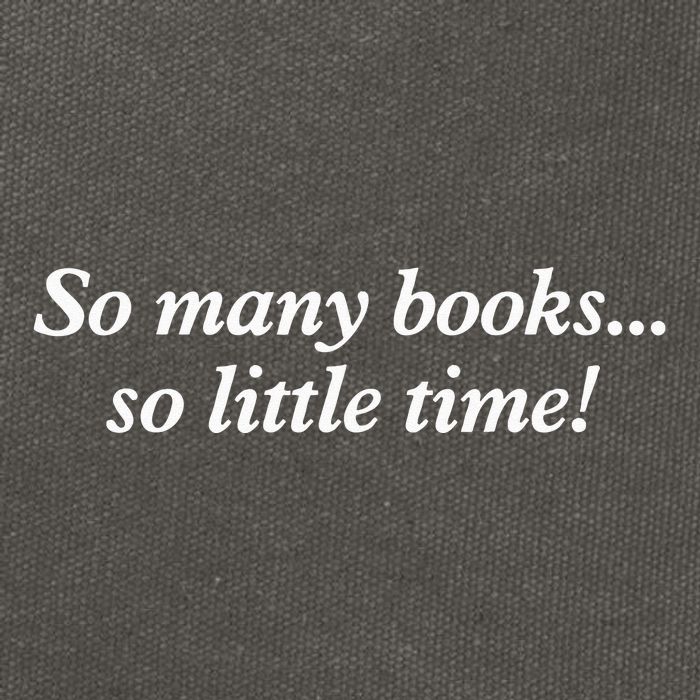 So Many Books Little Time Loves To Read Books Bookworm Cotton Canvas Backpack