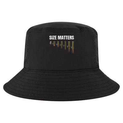 Size Matter Bullet Measure Up Cool Comfort Performance Bucket Hat