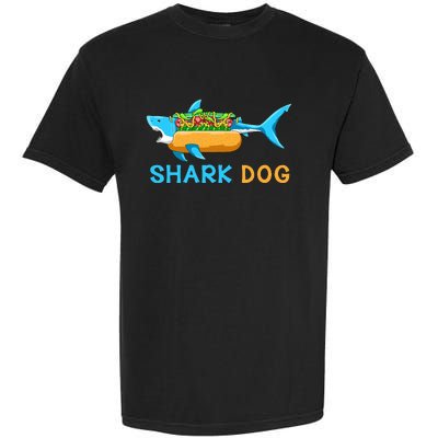 Shark Marine Biologist Ocean Animal Hot Dog Shark Garment-Dyed Heavyweight T-Shirt