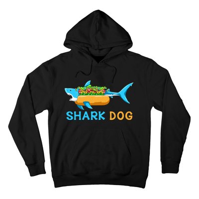 Shark Marine Biologist Ocean Animal Hot Dog Shark Hoodie