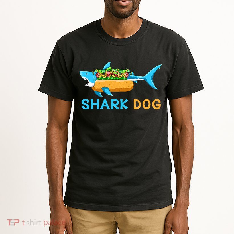 Shark Marine Biologist Ocean Animal Hot Dog Shark Tall T-Shirt