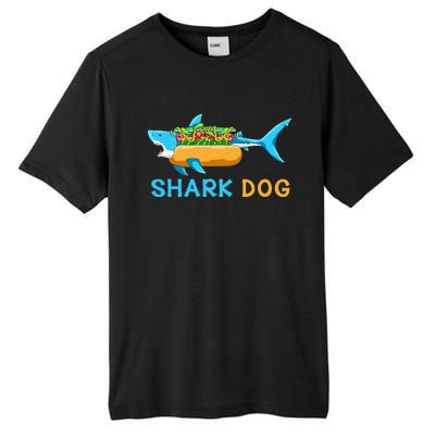 Shark Marine Biologist Ocean Animal Hot Dog Shark Tall Fusion ChromaSoft Performance T-Shirt