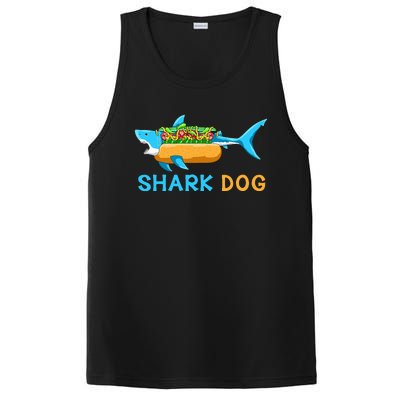 Shark Marine Biologist Ocean Animal Hot Dog Shark PosiCharge Competitor Tank