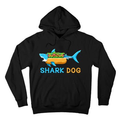 Shark Marine Biologist Ocean Animal Hot Dog Shark Tall Hoodie