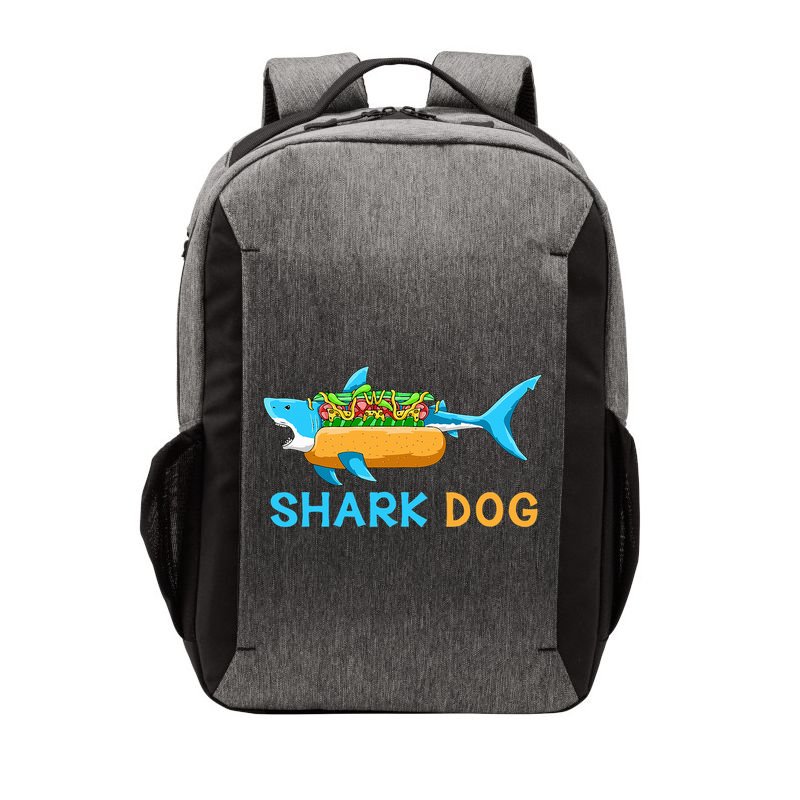 Shark Marine Biologist Ocean Animal Hot Dog Shark Vector Backpack