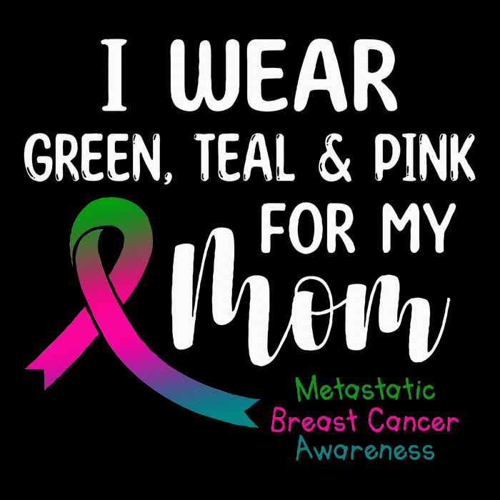 Support Metastatic Breast Cancer Awareness Pink Ribbon Stripe Pom Pom Beanie