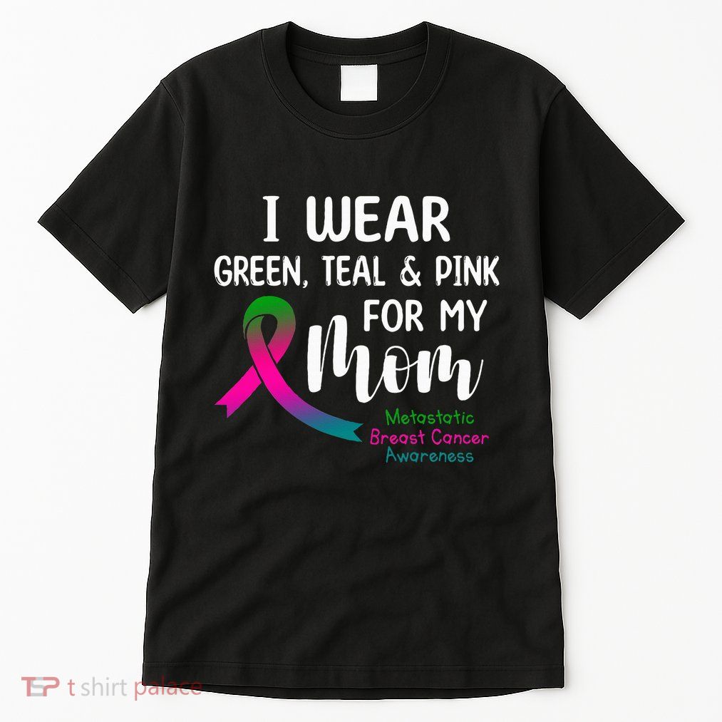 Support Metastatic Breast Cancer Awareness Pink Ribbon Tall T-Shirt