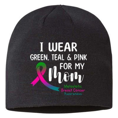 Support Metastatic Breast Cancer Awareness Pink Ribbon Sustainable Beanie