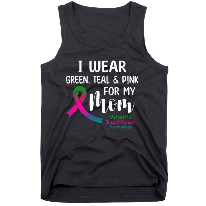 Support Metastatic Breast Cancer Awareness Pink Ribbon Tank Top