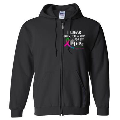 Support Metastatic Breast Cancer Awareness Pink Ribbon Full Zip Hoodie