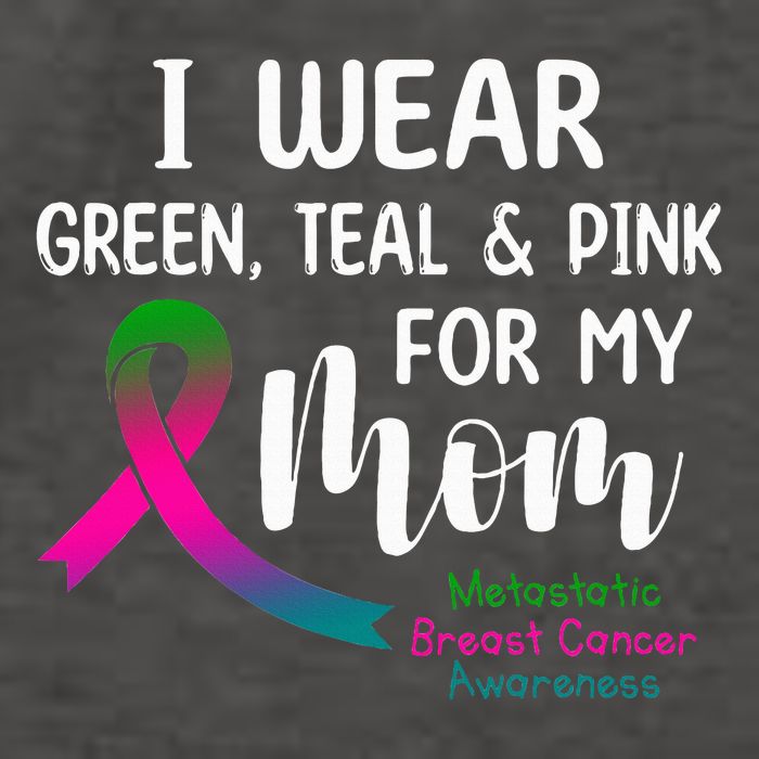 Support Metastatic Breast Cancer Awareness Pink Ribbon Vector Backpack