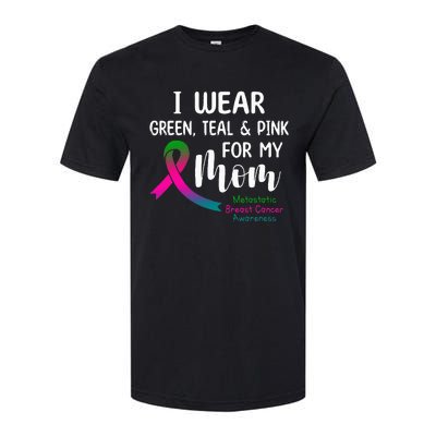 Support Metastatic Breast Cancer Awareness Pink Ribbon Softstyle® CVC T-Shirt