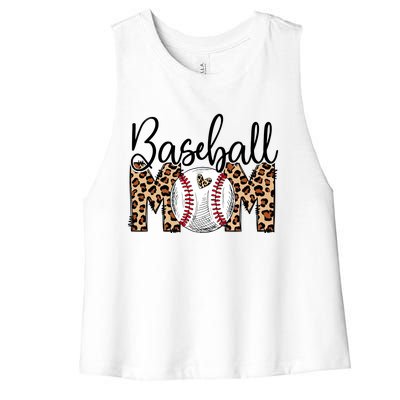 Sports Mom Bundle Baseball Women's Racerback Cropped Tank