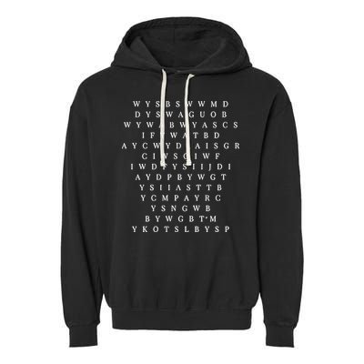 Smallest Man Bridge Tortured Poet Garment-Dyed Fleece Hoodie