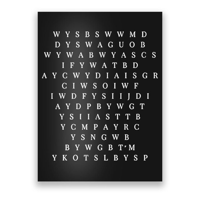 Smallest Man Bridge Tortured Poet Poster