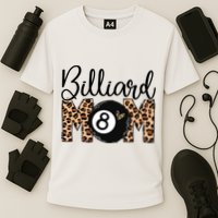 Sports Mom Bundle Billiard Cooling Performance Crew T-Shirt