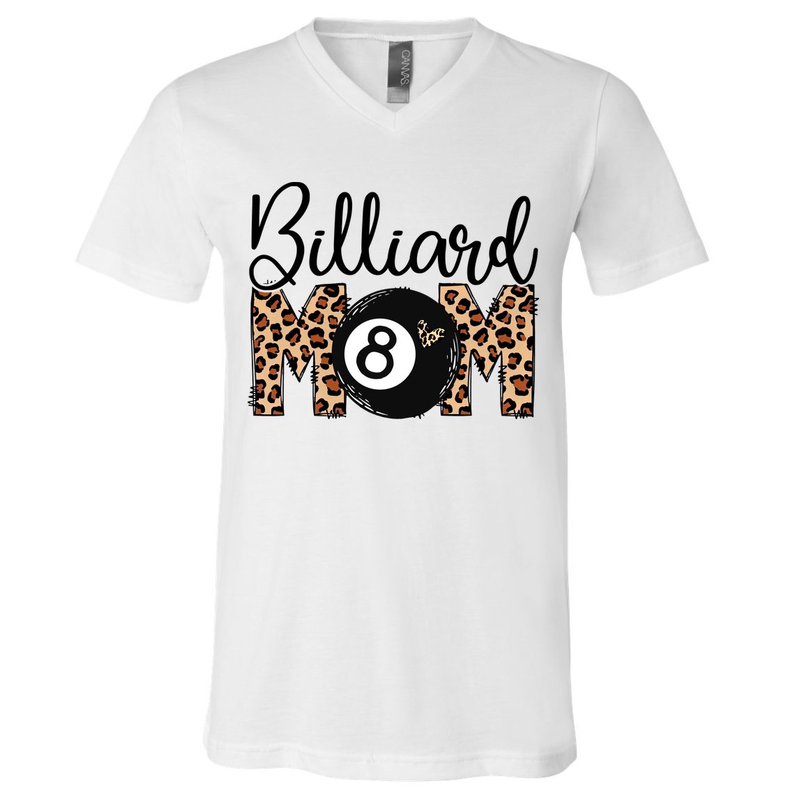 Sports Mom Bundle Billiard V-Neck T-Shirt