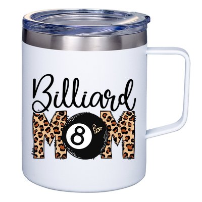 Sports Mom Bundle Billiard 12oz Stainless Steel Coffee Mug