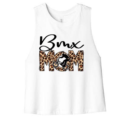 Sports Mom Bundle Bmx Women's Racerback Cropped Tank