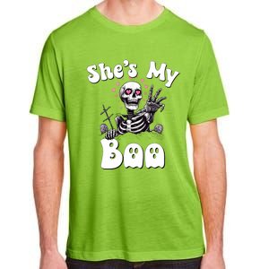 SheS My Boo Matching Halloween Pajama Couples HeS My Boo Adult ChromaSoft Performance T-Shirt